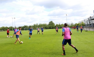 Η πρωινή προπόνηση στο Γκενκ (11/07)
