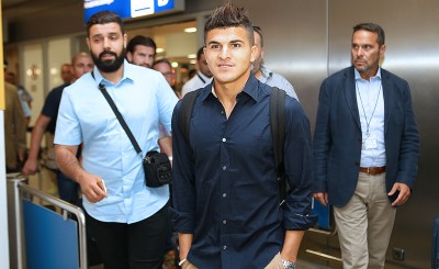 Η άφιξη του Ταρίκ Ελιουνούσι στην Αθήνα