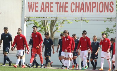 Η προπόνηση της Κ-17 στις νέες εγκαταστάσεις του Ρέντη