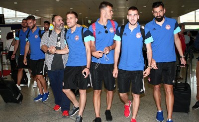 Αναχώρηση για την προετοιμασία στην Αυστρία