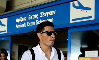 Η άφιξη του Όσκαρ Καρντόσο στην Αθήνα