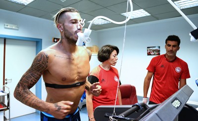 Τα εργομετρικά των παικτών του Ολυμπιακού