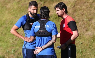 Η απογευματινή προπόνηση στο Λάνγκενφελντ (24/06)