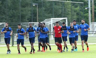 Η απογευματινή προπόνηση στο Γκενκ (12/07)