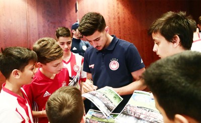 Η επίσκεψη στους παίκτες στα Γιάννενα