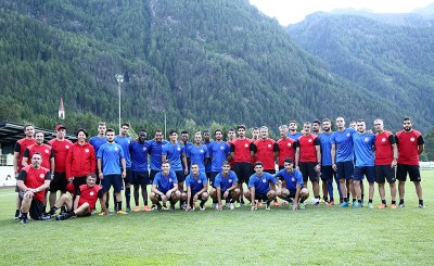 Η πρώτη προπόνηση του Βίκτορ με τον Ολυμπιακό