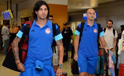 Η επιστροφή του Ολυμπιακού από το Βέλγιο