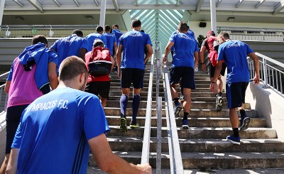 Η πρωινή προπόνηση στο Λάνγκενφελντ (01/07)