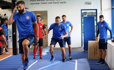 Προπόνηση στο γυμναστήριο (07/07)