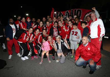 Αποθέωση στο Καραϊσκάκη για τα κορίτσια του Θρύλου! (video)