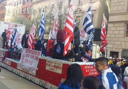 Το άρμα του Ολυμπιακού! (photos)