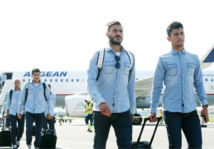 Έφτασε ο Ολυμπιακός (photos)