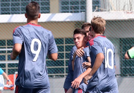 Εικόνες από τη νίκη της Κ17