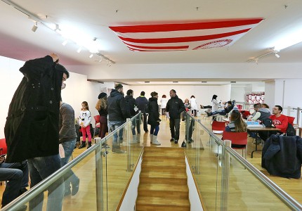 Αιμοδοσία στη μνήμη των θυμάτων της Θύρας 7 (photos)