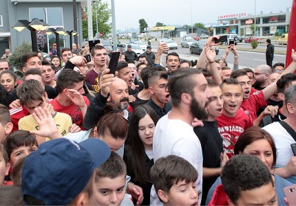 Υποδοχή στους πρωταθλητές Ελλάδας! (photos)