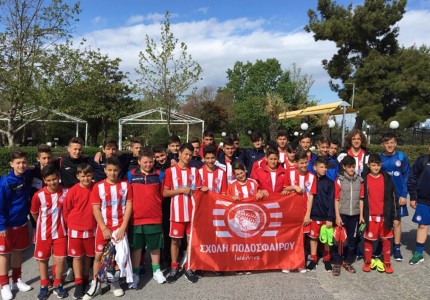 Σάρωσαν οι Σχολές του Ολυμπιακού στο τουρνουά της Θεσσαλονίκης