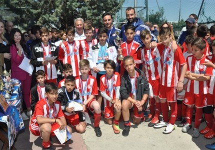 Σάρωσαν οι Σχολές του Ολυμπιακού στο τουρνουά της Θεσσαλονίκης