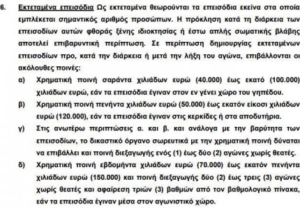 Περιμένουμε εισαγγελείς και τιμωρίες!