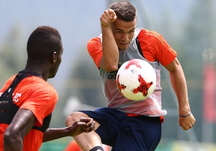 Εικόνες από την προπόνηση