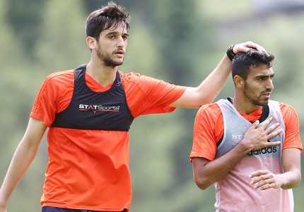 Εικόνες από την προπόνηση