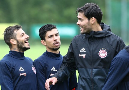 Η σημερινή προπόνηση μέσα από εικόνες