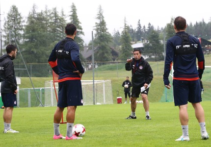Η σημερινή προπόνηση μέσα από εικόνες