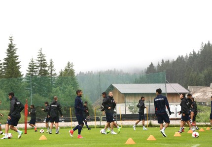 Η σημερινή προπόνηση μέσα από εικόνες