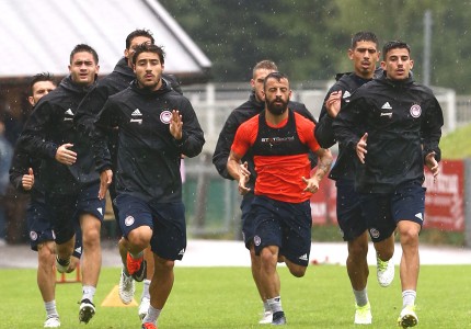 Η σημερινή προπόνηση μέσα από εικόνες