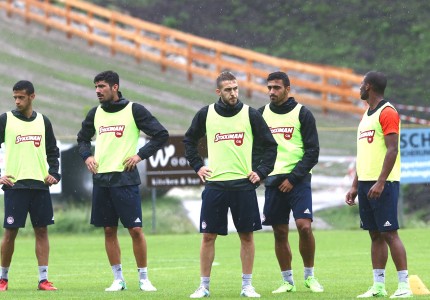 Η σημερινή προπόνηση μέσα από εικόνες