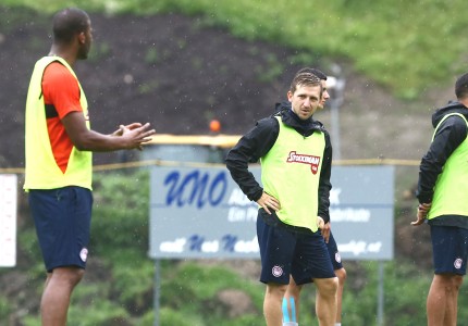 Η σημερινή προπόνηση μέσα από εικόνες