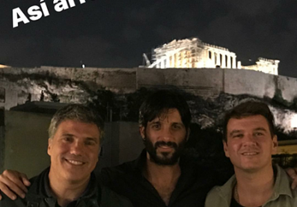 Γιόρτασε στην Ελλάδα ο Τσόρι (photo)