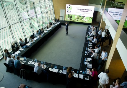 Στο Ναό το ECA CLUB MANAGEMENT PROGRAM!