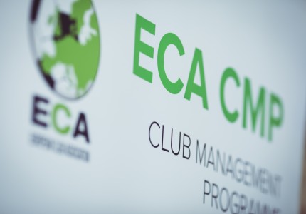Στο Ναό το ECA CLUB MANAGEMENT PROGRAM!