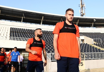 Η τελευταία προπόνηση σε εικόνες
