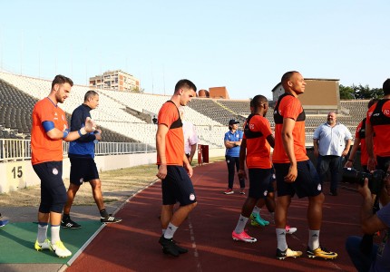 Η τελευταία προπόνηση σε εικόνες