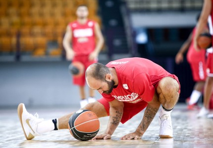 Η προπόνηση στο ΣΕΦ (photos, videos)