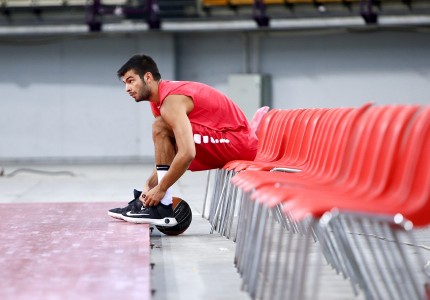 Η προπόνηση στο ΣΕΦ (photos, videos)