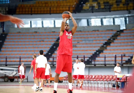 Η προπόνηση στο ΣΕΦ (photos, videos)