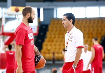 Η προπόνηση στο ΣΕΦ (photos, videos)