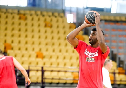 Η προπόνηση στο ΣΕΦ (photos, videos)
