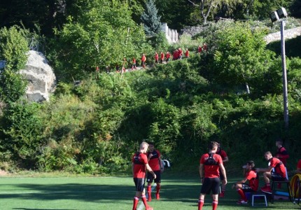 Διπλή προπόνηση για τους μικρούς