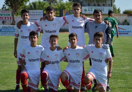 Συνεργασία σχολής του Ολυμπιακού με τον Αργοναύτη Κατακόλου