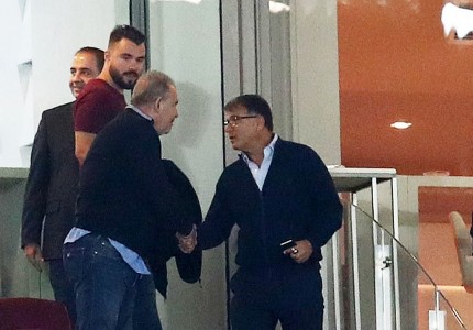 Πρόεδρος, προπονητής και παίκτες στην Εθνική