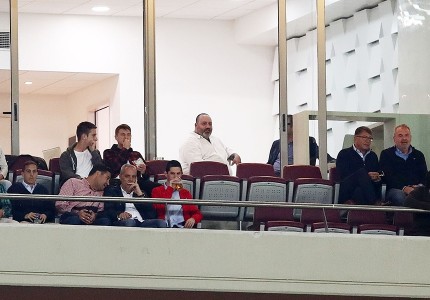 Πρόεδρος, προπονητής και παίκτες στην Εθνική