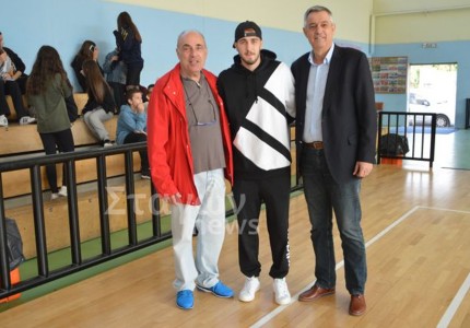 Ο Φορτούνης στην Καλαμπάκα