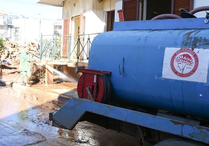 Για πέμπτη ημέρα ο Θρύλος στο πλευρό των κατοίκων της Μάνδρας