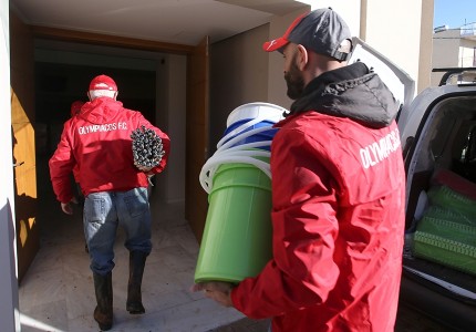 Για πέμπτη ημέρα ο Θρύλος στο πλευρό των κατοίκων της Μάνδρας