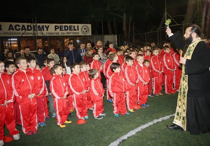 Με Κούτρη ο αγιασμός στη Σχολή Πεντέλης (photos)
