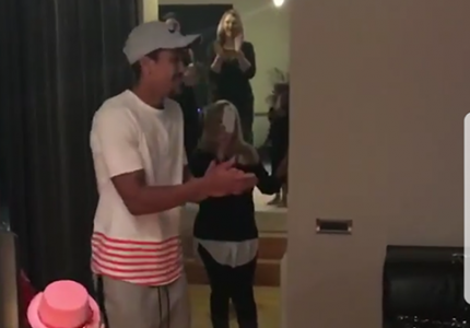 Πάρτι έκπληξη στον Ρόμπερτς!