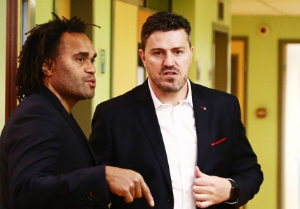 Εικόνες από την επίσκεψη του Ολυμπιακού